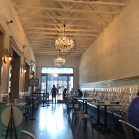 Inside restaurant  at Sweet Paris in Houston