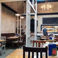 Dining room at Bull & Gate in North West London