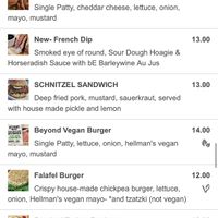 Vegan Options at Brewery Emperial in Kansas City