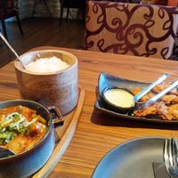 JAHLFRAZIE VEGAN and ONION BHAJJI VEGAN  at Ginger Cafe in Tallinn