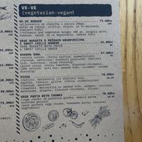 La carta at Hedonist in Zadar