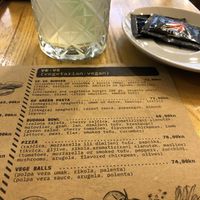 Bar food with a veg section.  at Hedonist in Zadar