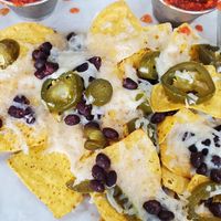 Nacho (sorry I started it before the picture) at White Sails Brewing in Nanaimo