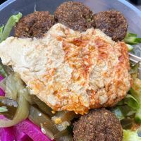 Lunch box  at Falafel Vegan Munch in Birmingham