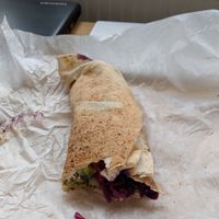 Large wrap at Falafel Vegan Munch in Birmingham