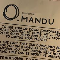 at Pierogarnia Mandu Centrum in Gdansk