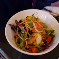 Salad special at Bohème in Tadoussac