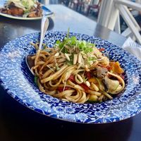 Pasta at Bohème in Tadoussac