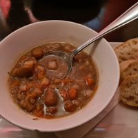 Gemüsesuppe at Bohème in Tadoussac