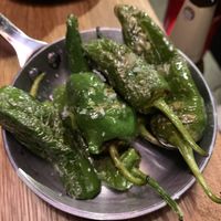 Padron peppers at Pinchos in Helsinki
