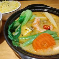 Thai curry at Loving Hut - Heping Branch in Taipei