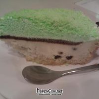 mint chocolate cake at Loving Hut - Heping Branch in Taipei