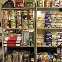 small store inside at Loving Hut - Heping Branch in Taipei