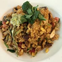 curry fried rice at Loving Hut - Heping Branch in Taipei