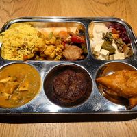 Best items from buffet at Dhaba Beas - Lucerna in Prague