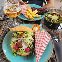 Vegan falafel! at De Herberg in Middelburg