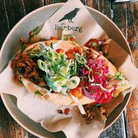 Vegan shoarma broodje  at De Herberg in Middelburg