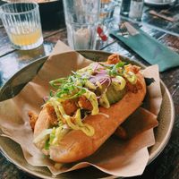 Vegan crispy chickenn  at De Herberg in Middelburg