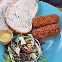 Vegan kroketten at De Herberg in Middelburg