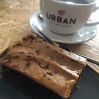 Ginger latte slice  at Urban - Jewellery Quarter in Birmingham