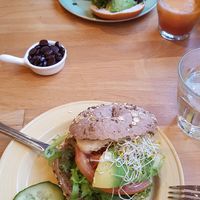 Chickpea pleasure at Bagels & Beans in Bergen Op Zoom