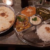 Vegan Special Thali at Masala Masala - Hornsgatan in Stockholm