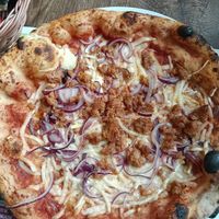 Tuna and onions at Moro 2.0 in Asti