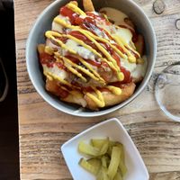 Bacun & Cheeze Chips at PEACH in Newport