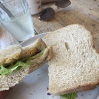 Chuna sandwich at PEACH in Newport