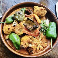 Tandoori vegetables  at Cinnamon Kitchen in Oxford