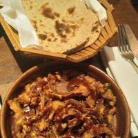 Onion Bhaji (fried crispy) at Cinnamon Kitchen in Oxford