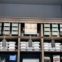 vegan flavours are labelled with green   at Gelateria La Romana - Viale Col di Lana in Milan