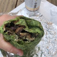 Veggie burrito  at Goodonya in Encinitas