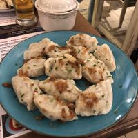Cabbage and mushroom pierogi #Veganuary at Pierogarnia Krakowiacy in Krakow