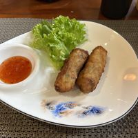 Fried springrolls - nems veggie  at Uchiva in Schuttrange