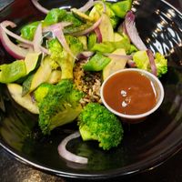 Veggie bowl at Clean Eatz in Southern Pines