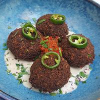 Falafel at Kukla in Valencia