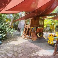 Inside of the restaurant  at Ixteriolo's in Monterrey