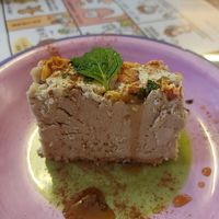 Mint guava raw cake 薄荷胭脂紅番石榴生機蛋糕 at Bowls in Hong Kong Island