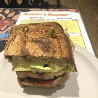 Avocado Melt with no cheese   at LAX - Barney's Beanery - T2 in Los Angeles