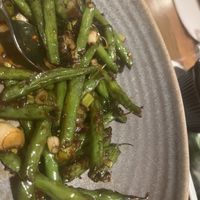 String beans  at B Star in San Francisco