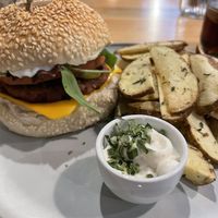 Burger ♥️♥️ at Kind Kitchen in Porto