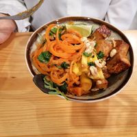 Thai bowl at Kind Kitchen in Porto