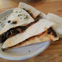 Quesadillas were amazing!! at Kind Kitchen in Porto