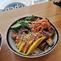 Thai Buddha Bowl at Kind Kitchen in Porto