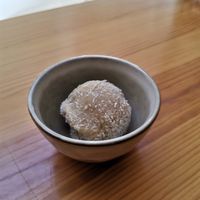 Raw Ball "Rafaello" at Kind Kitchen in Porto