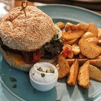 Schnitzel 🍔 at Kind Kitchen in Porto