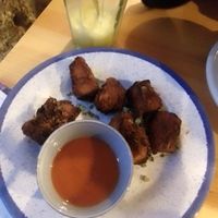 Tofu nuggets at Kind Kitchen in Porto