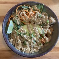 Asian bowl at Kind Kitchen in Porto