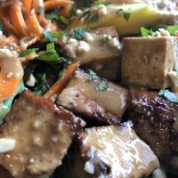 Thai bowl at Kind Kitchen in Porto